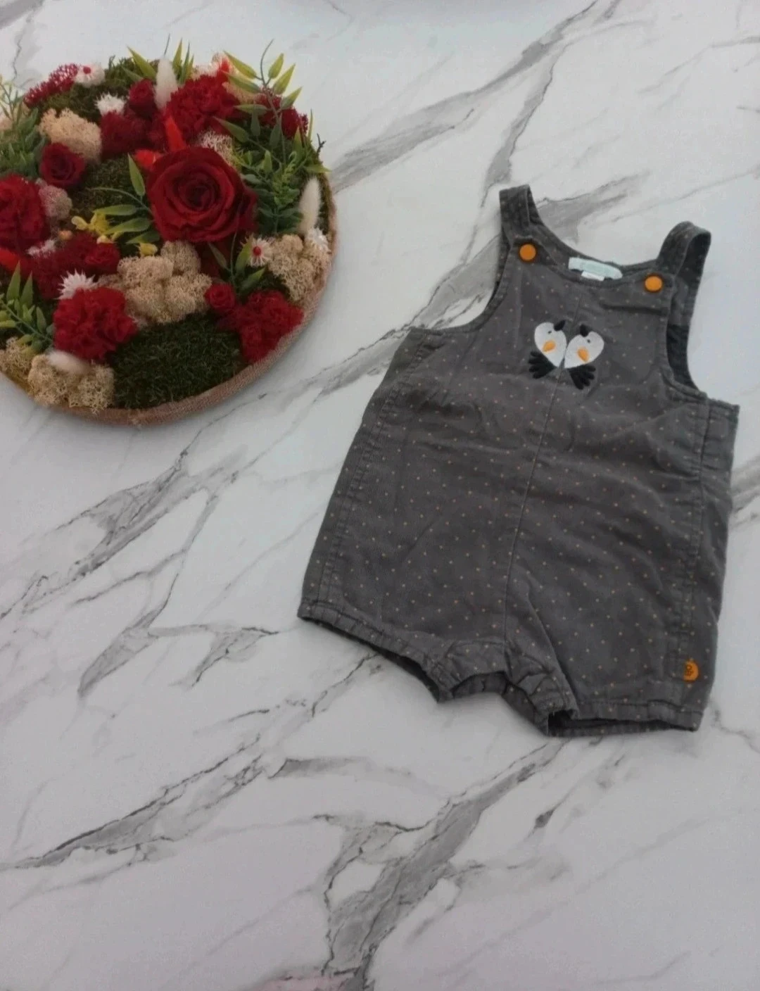 Girl overalls - 9 months 71cm - Obaïbi 🌸